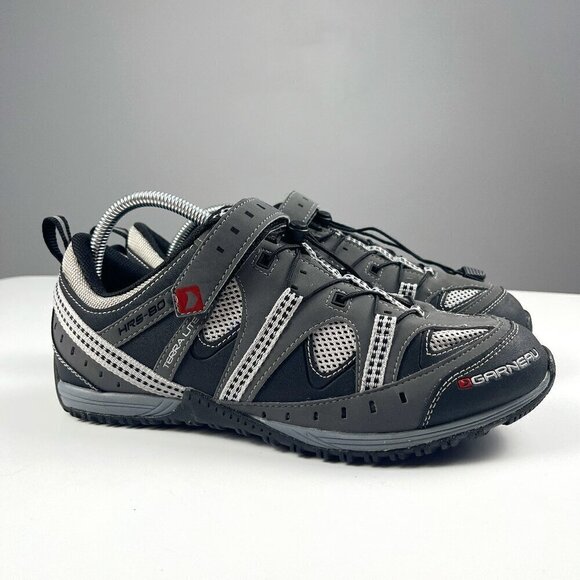Garneau terra lite HRS-80 women cycling shoes gray black size eu 43 us 11.5 - Picture 1 of 8